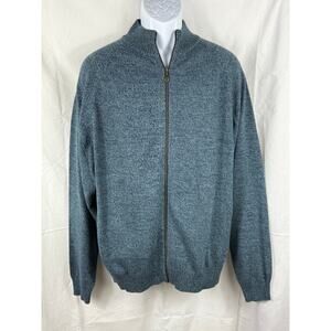 Tiger Woods Nike Men’s Blue Golf Full-Zip Sweater - L